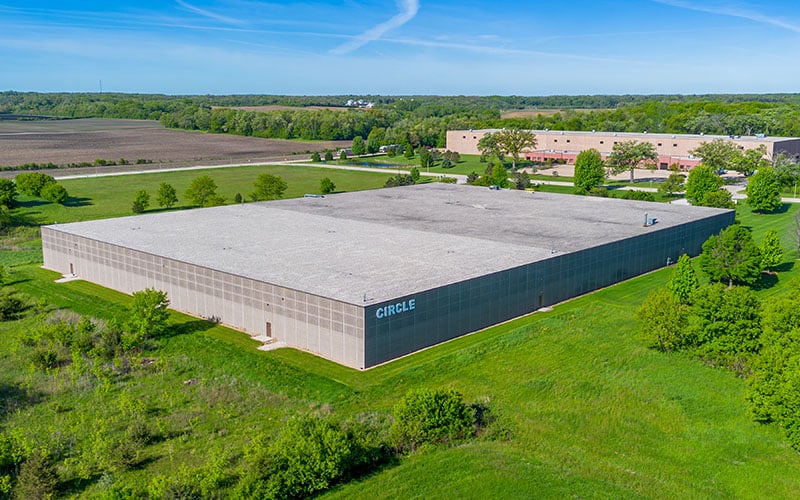 warehouse-construction-aerial-view