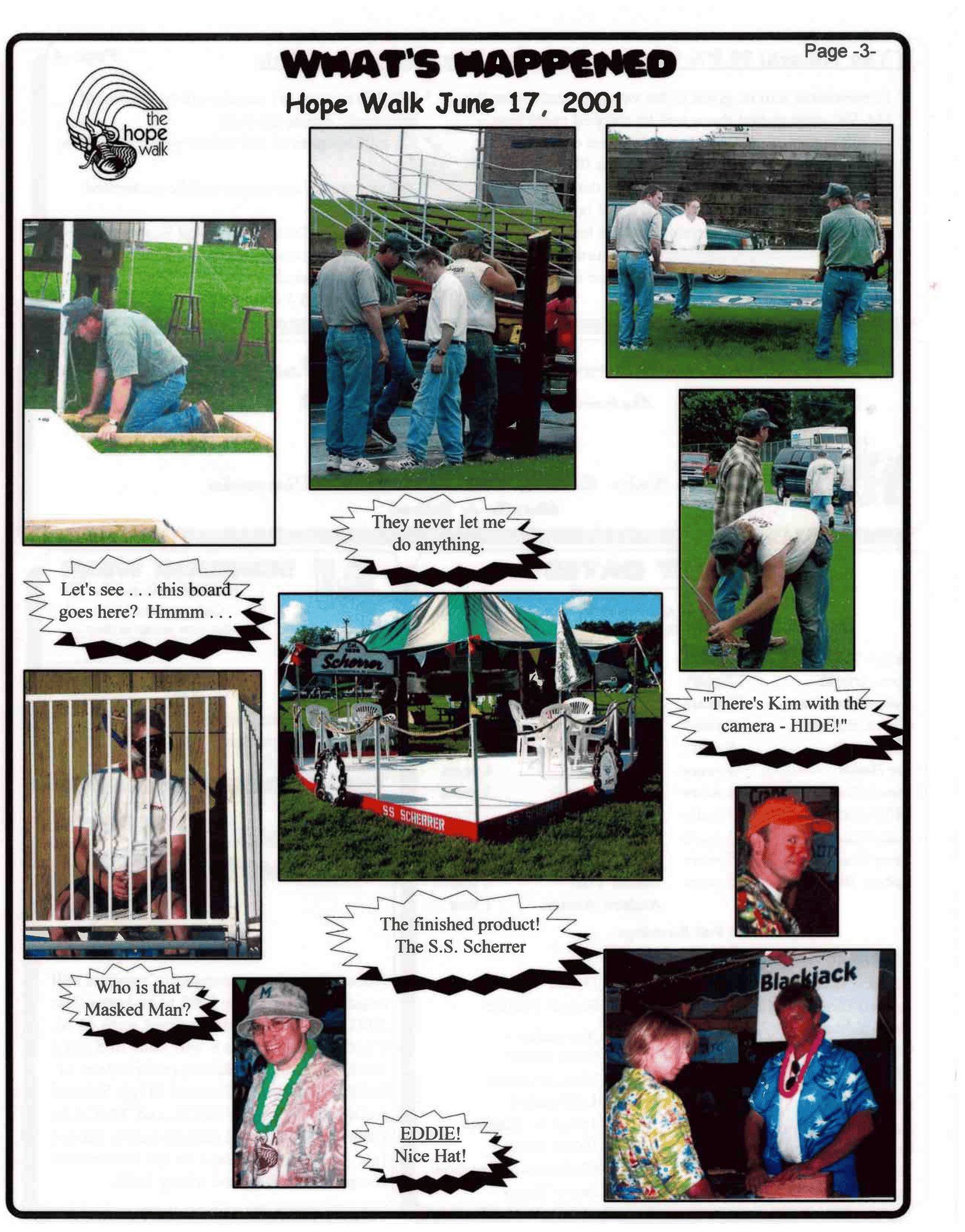 Scherrer the News - Fall 2001 - 3