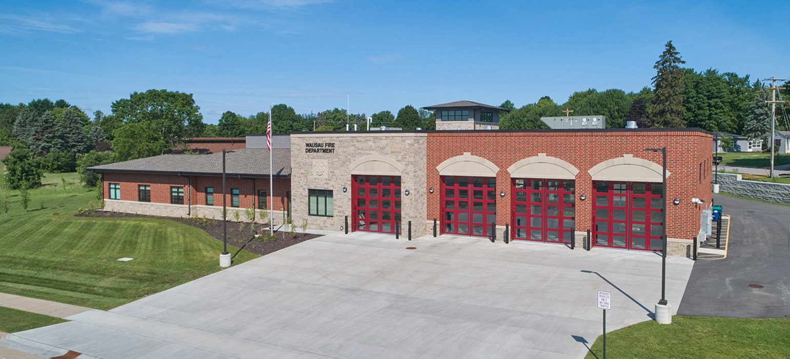Fire station design and construction Wausau WI