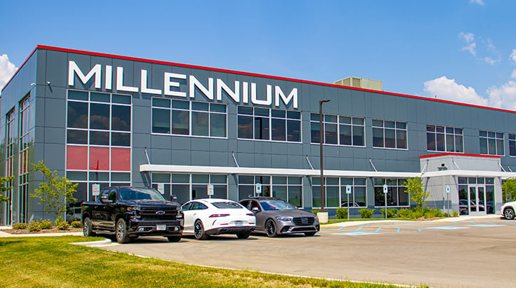 Millennium Industrial Complex Corporate Headquarters built by Scherrer Construction in Wisconsin, USA. 