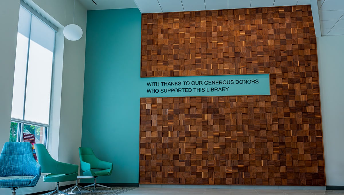 libary-design-donation-wall