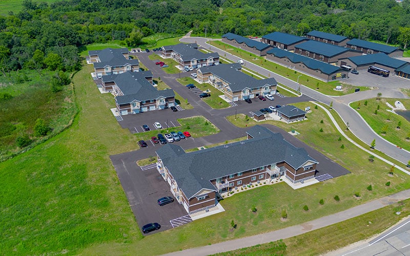 multi-family-contractor-wisconsin-aerial-view