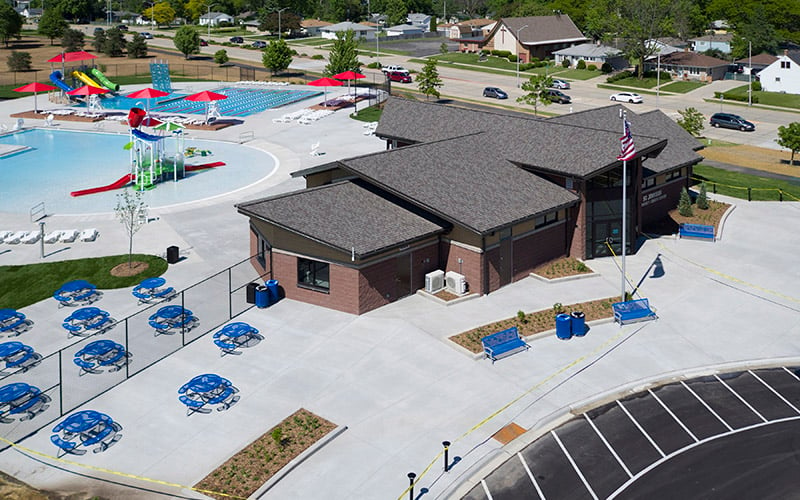 SC Johnson Aquatic Center in Racine Wisconsin