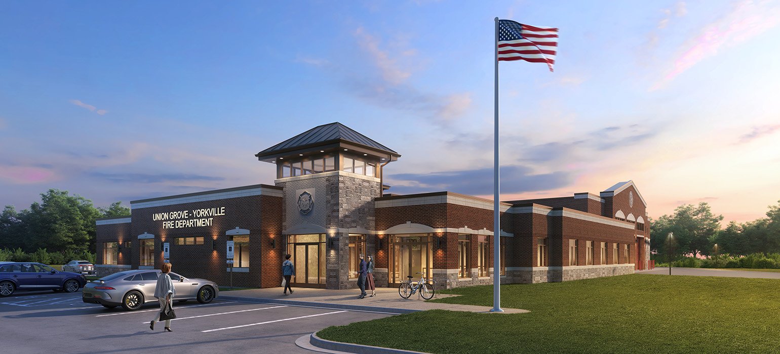 union-grove-yorkville-fire-station-construction