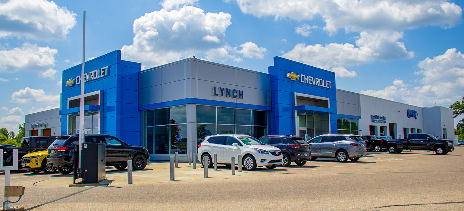 Lynch Mukwonago car dealership - a commercial construction project designed and built by Scherrer Construction in central Wisconsin.