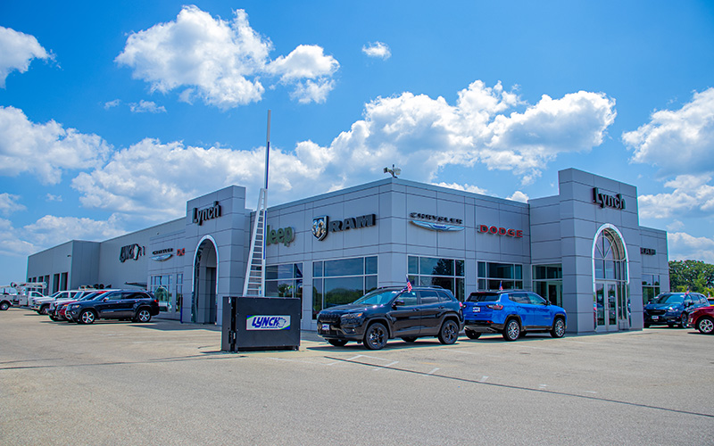 Commercial construction of Lynch car dealership