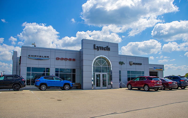 Commercial construction of Lynch car dealership