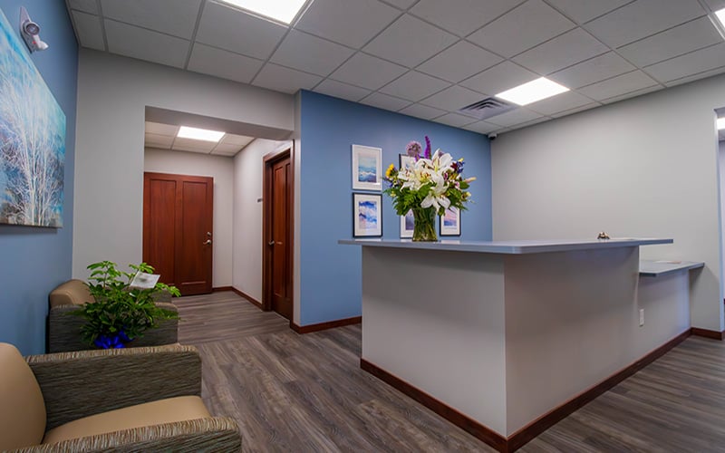 Healthcare waiting area design