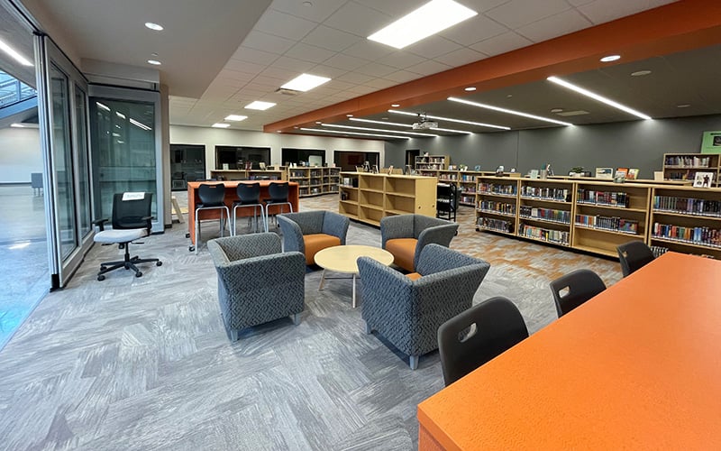 School design and construction - library